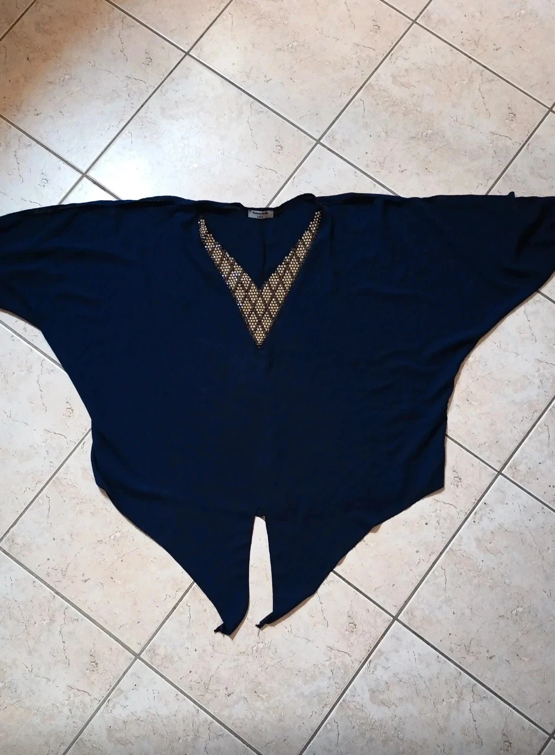 Tunique avec strass